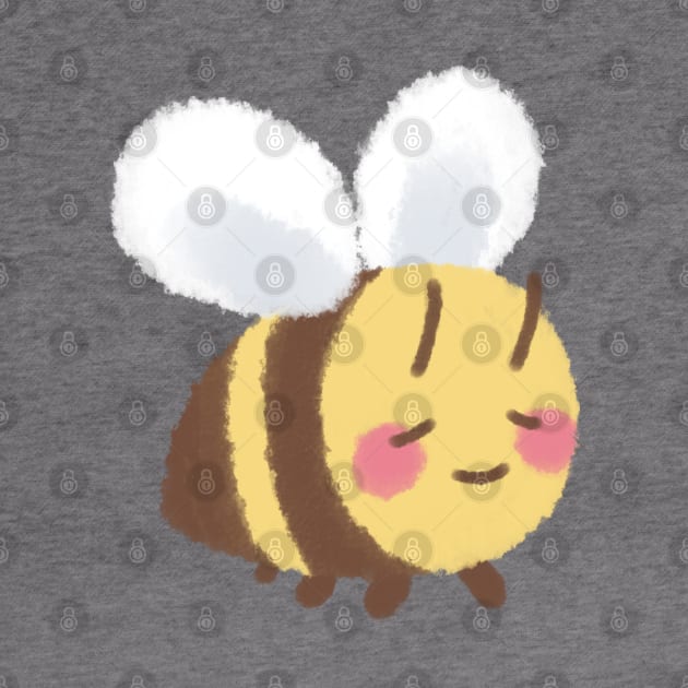 Cute Minecraft-Inspired Bee by Flipwish